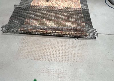 area rug cleaning process