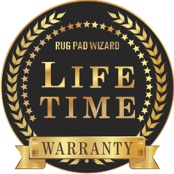 Rug Pad Wizard Lifetime Warranty